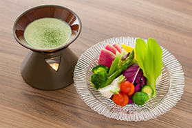 彩り野菜の茶~ニャカウダ