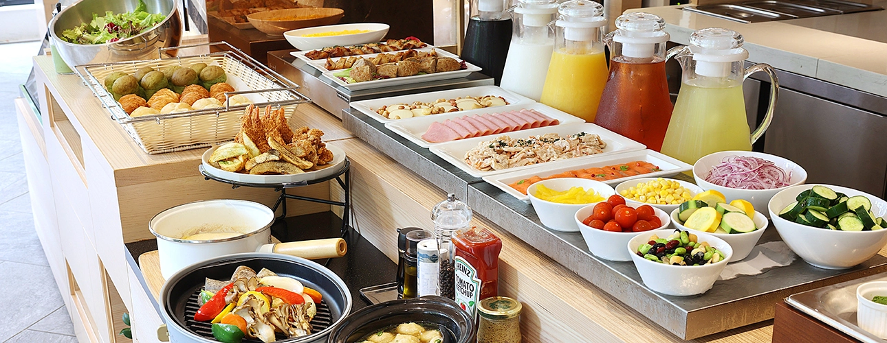 朝食ブッフェ メニュー一例