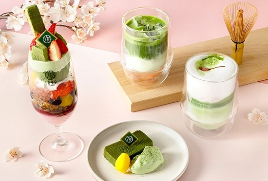 春を彩る抹茶フェア