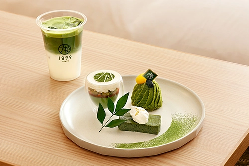 [Year-End and New Year] Three-item Matcha Dessert Plate
