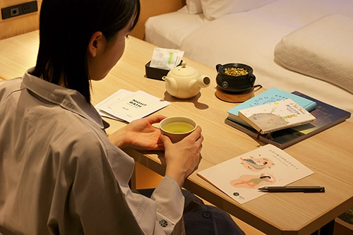 Tea and sleep circulation stay