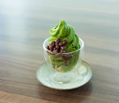 濃茶ジェラート