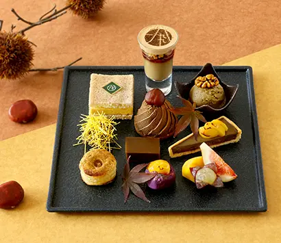 ほうじ茶アフタヌーンティープレート