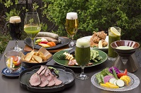 抹茶ビアガーデン