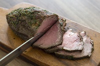 大麦牛の煎茶ローストビーフ