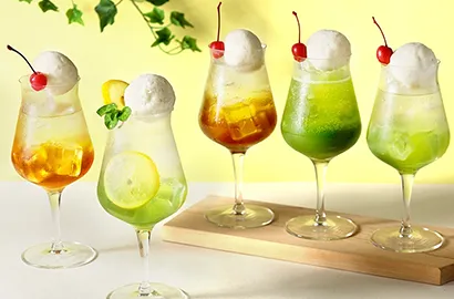 Japanese Tea Soda Float
