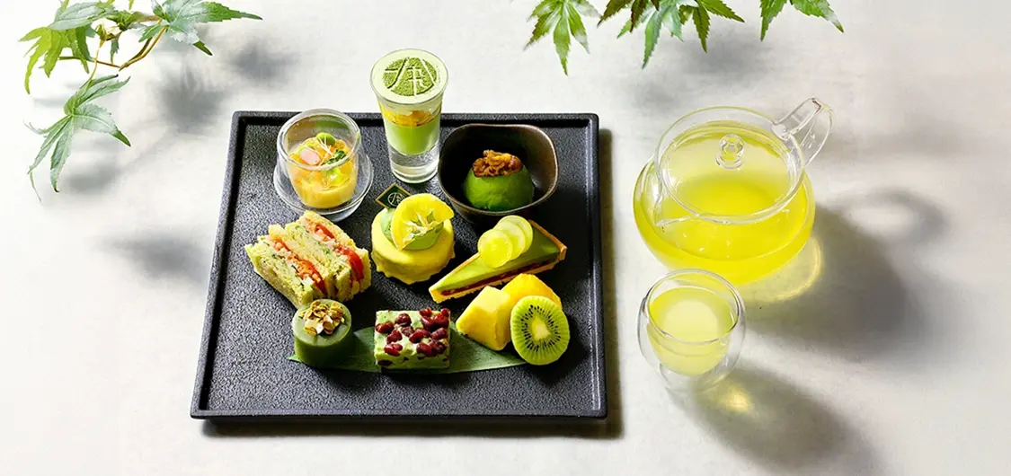 抹茶アフタヌーンティープレート