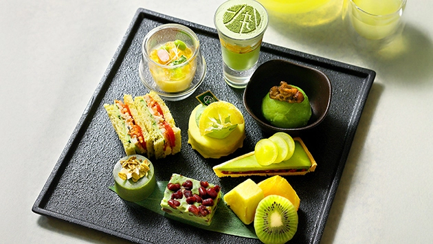 抹茶アフタヌーンティープレート