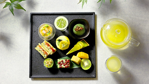 抹茶アフタヌーンティープレート