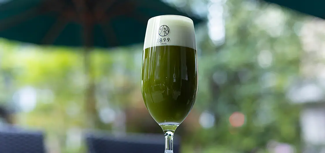 抹茶ビールができるまで